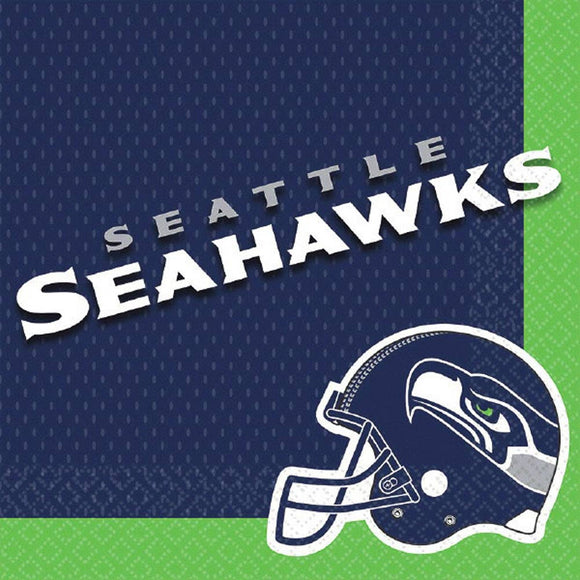Seattle Seahawks Napkins | x 16