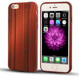 Silicone Wood Case For iPhone Models